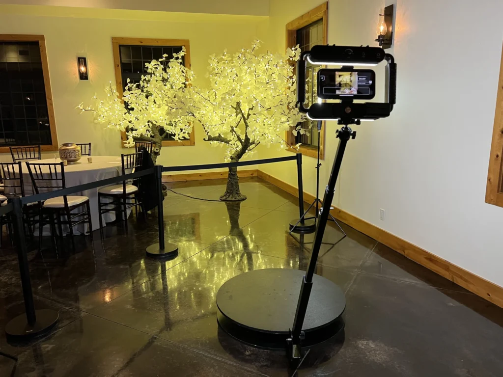 360picKC 360 photobooth setup