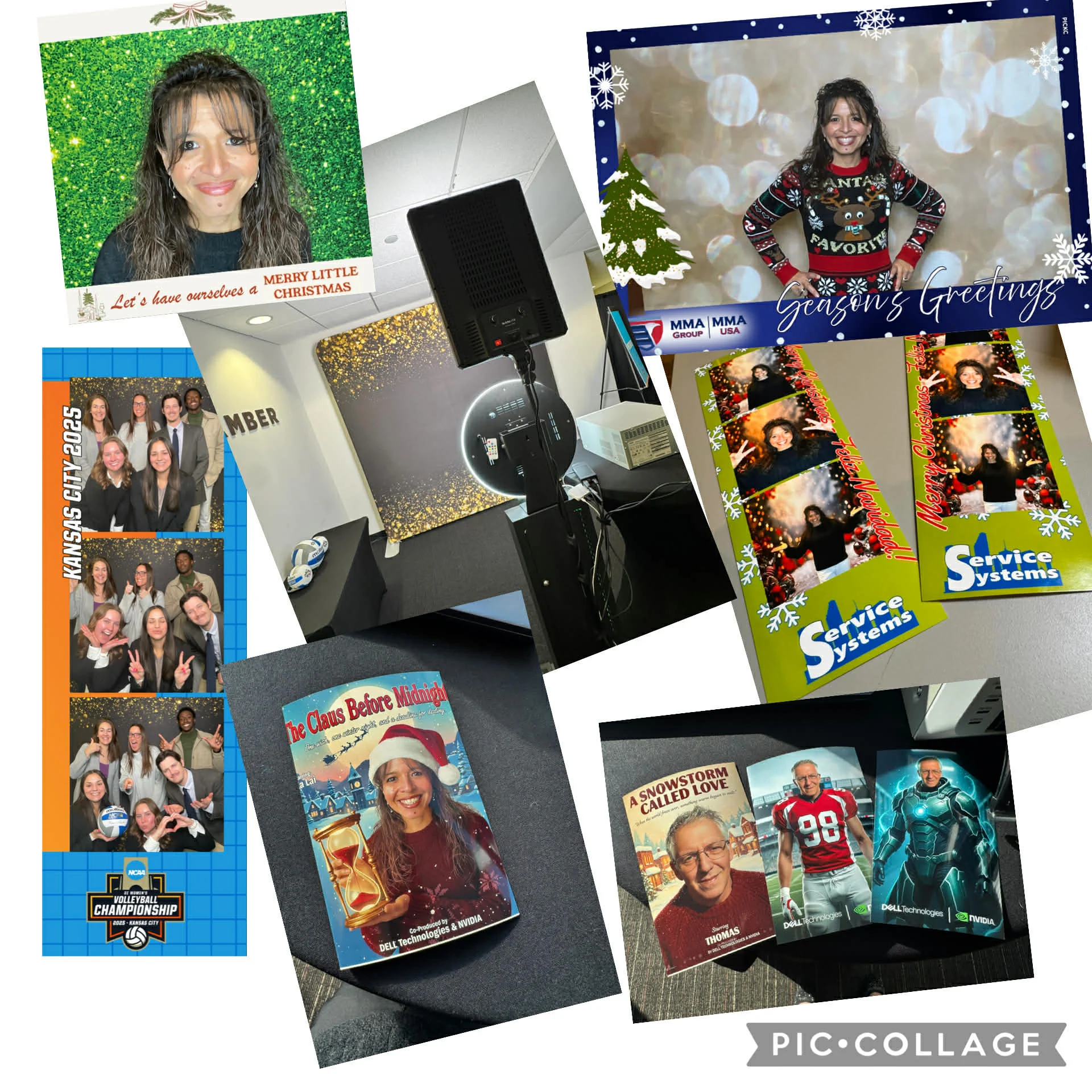 Traditional instant print photo booth